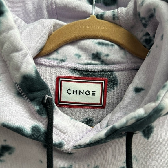 CHNGE Violet Cookies & Cream 100% Organic Cotton University Hoodie Size Medium - Picture 5 of 8